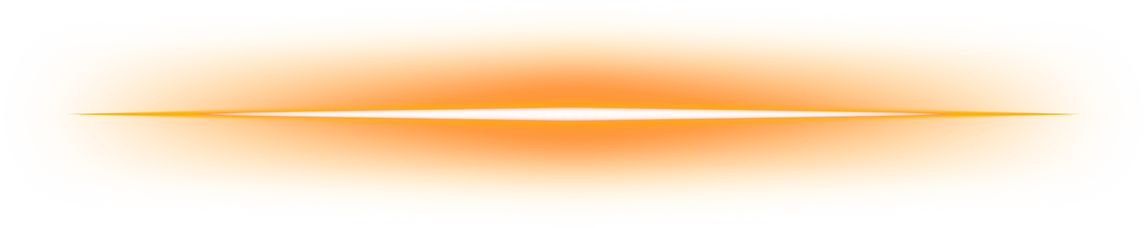 Glowing Orange Neon Line
